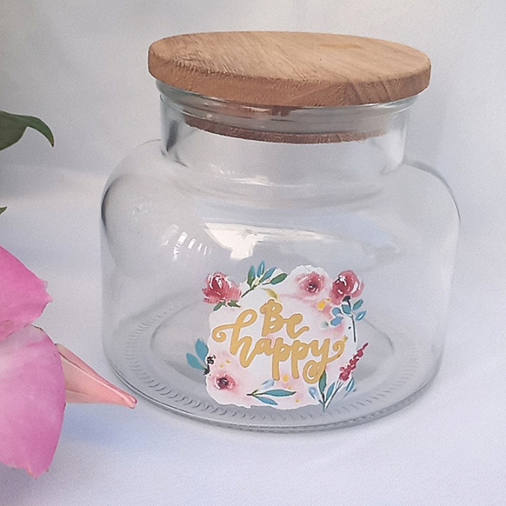 Be Happy Canister